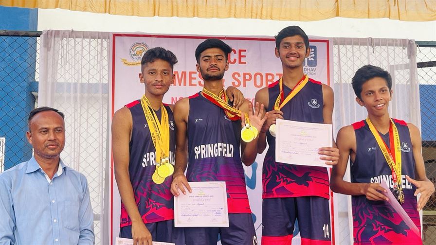 Gold Medal in Relay and Hurdle Race