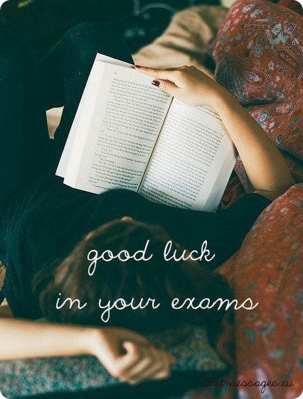 Good Luck for Exams