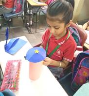 Std. II : Paper Cracker Making Activity
