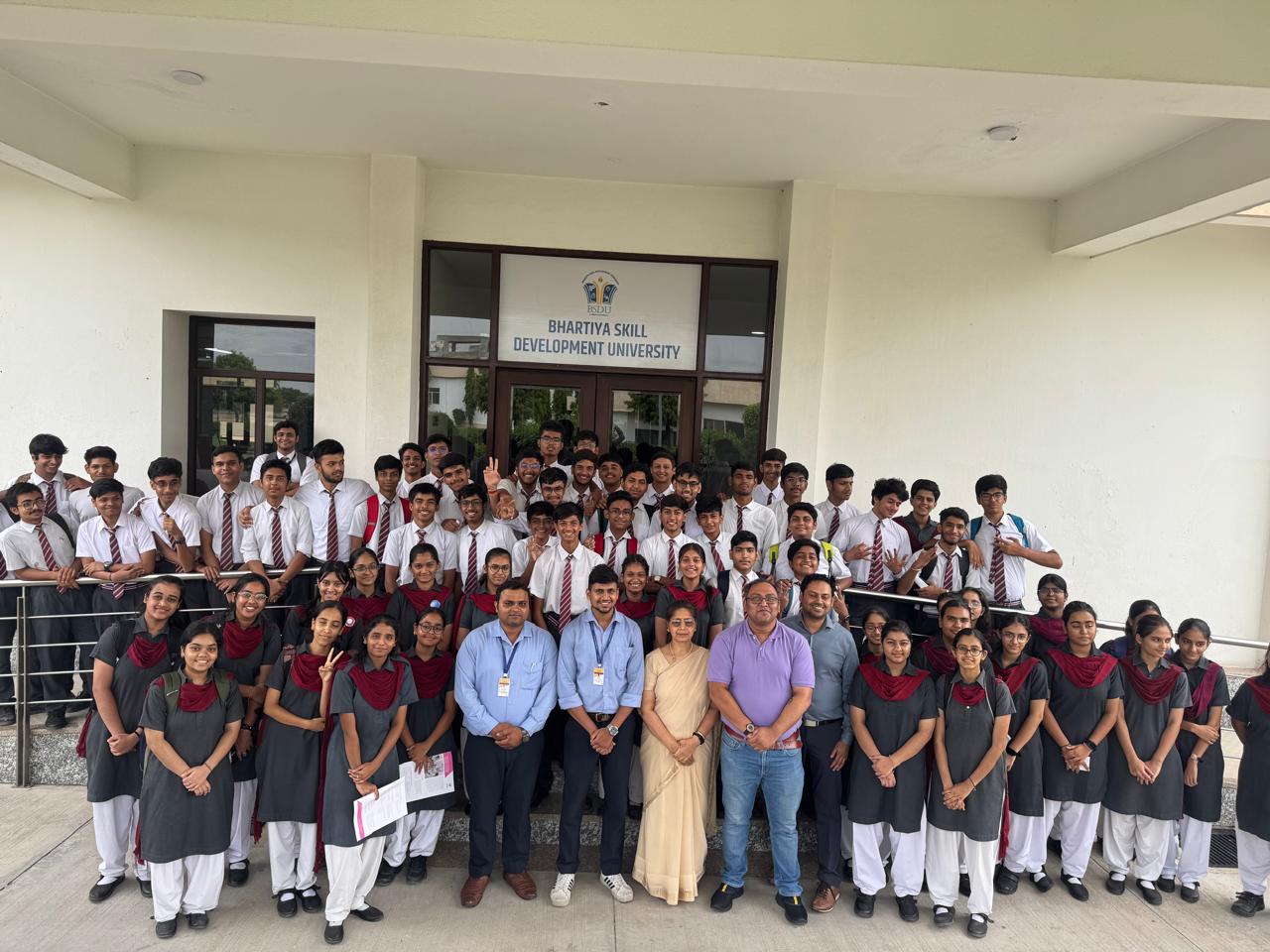 Bhartiya Skill Development University Visit