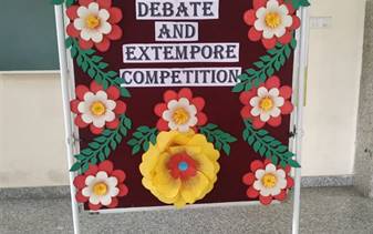 Inter-House Debate and Extempore Competition